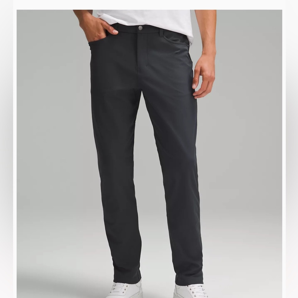 Lululemon Men's 5 Pocket Black Pants size 36